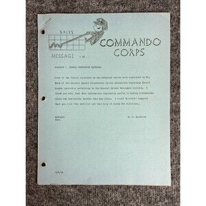 1940s Pure Oil Technical Bulletin #13 Diesel Reference Manual 1944 Commando Corp